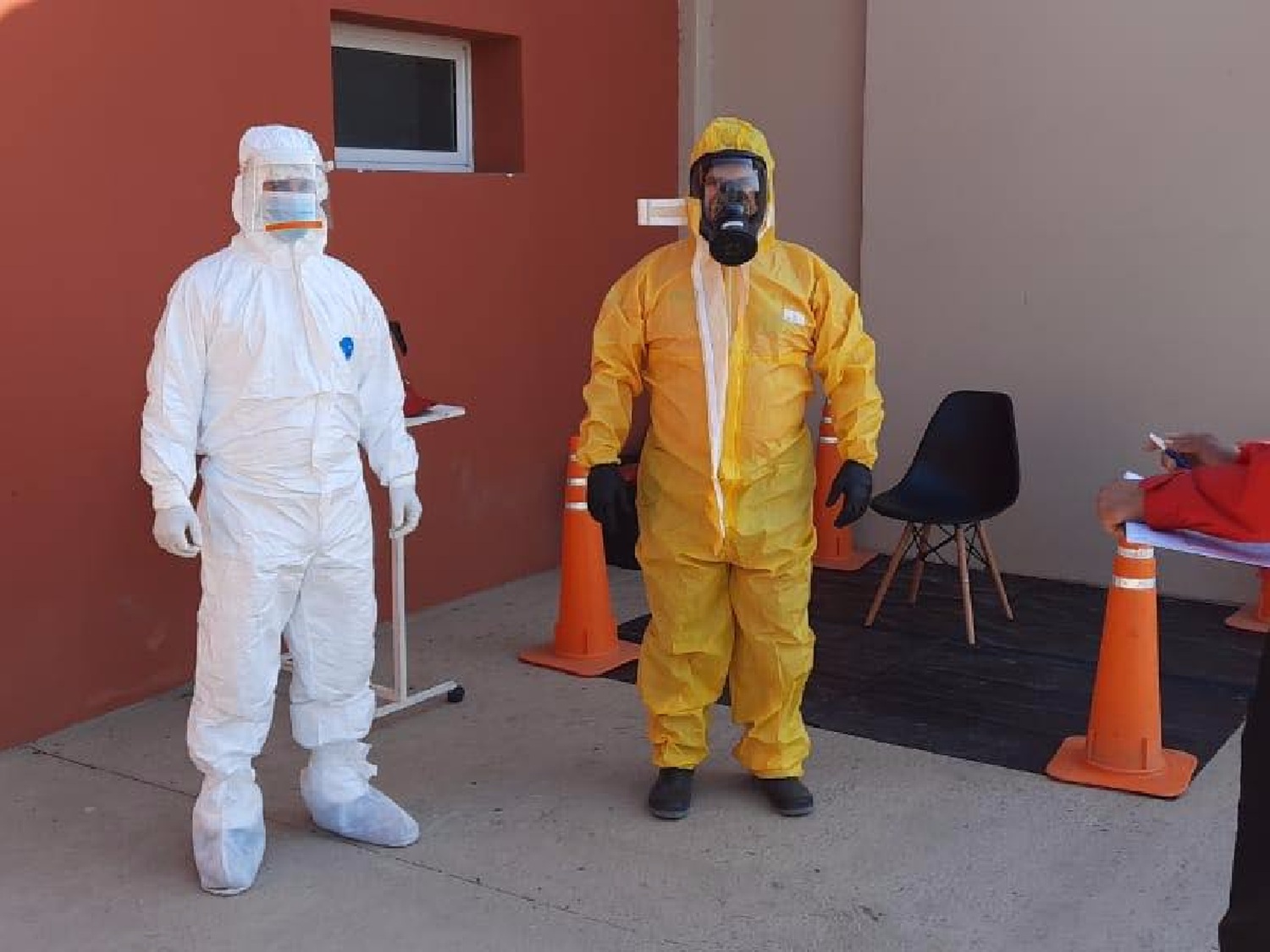 Balnearia: realizan hisopados a contactos estrechos del infectado