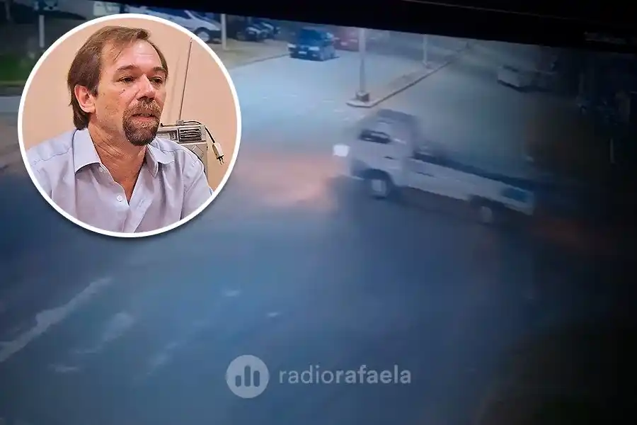 Con una camioneta estatal, robó una tranquera y quedó grabado: “La Fiscalía avanza concretamente con el delito”