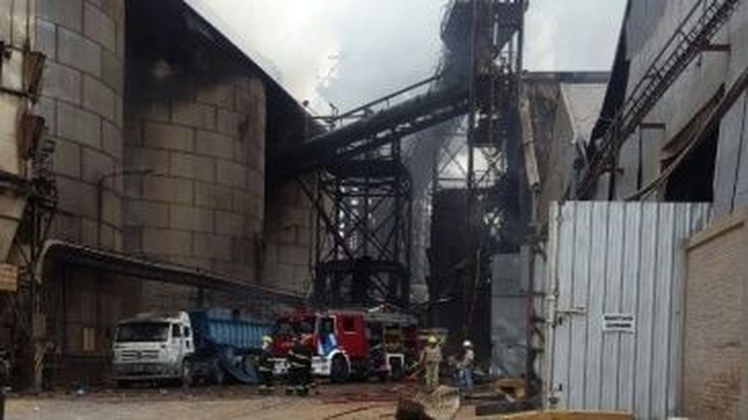 Aceiteros lanzaron un paro de 48 horas tras la explosión