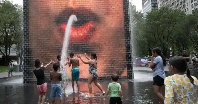 El calor afecta a amplias zonas de Estados Unidos.