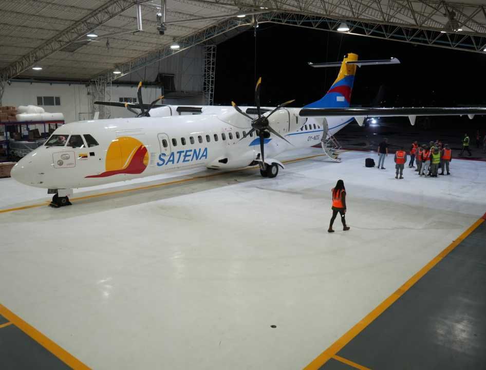 Nuevo ATR 72-600 se suma a la flota de SATENA