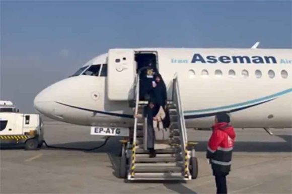 Historic All-Female Crew Flight Lands in Mashhad, Iran
