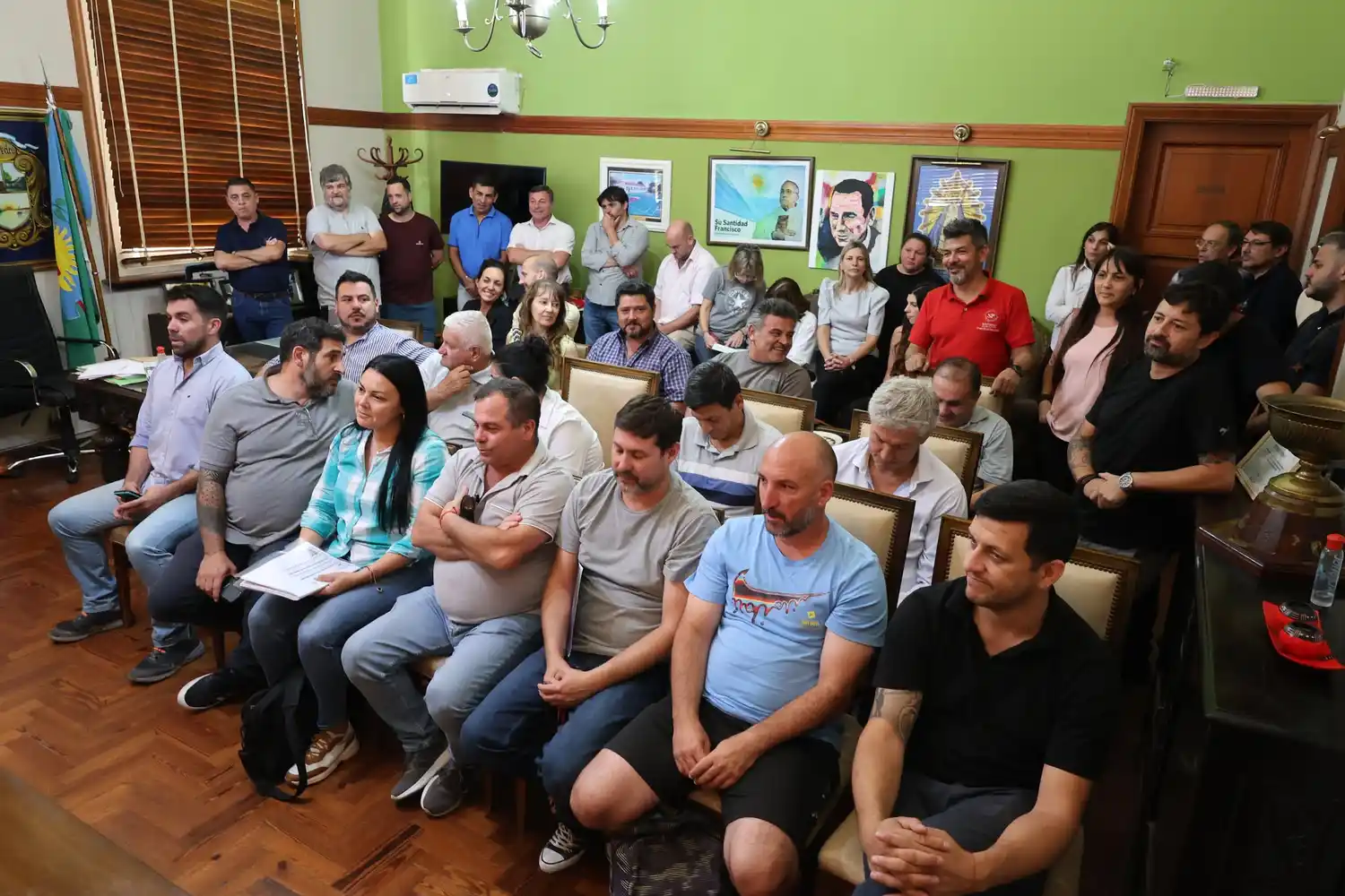 El gabinete de Salazar tendrá modificaciones, que el intendente definirá los próximos días.