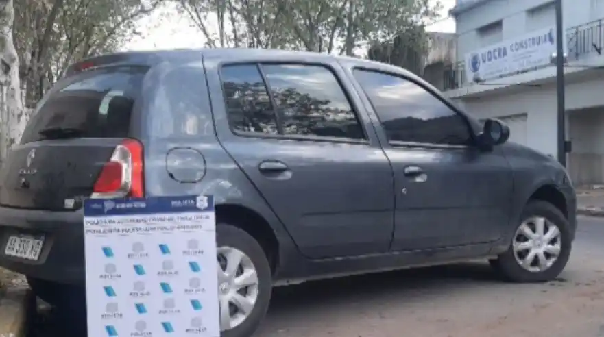 Un masculino aprehendido por encubrimiento al circular en vehículo con pedido de secuestro activo