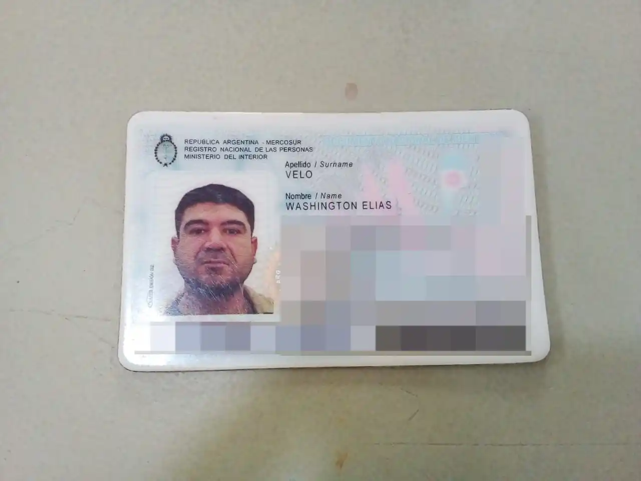 Solucionado: encontraron el documento de Washington