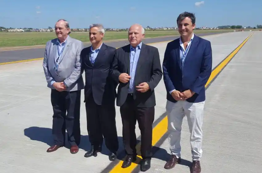 Lifschitz realizó la inauguración de la ampliación del aeropuerto de Rosario