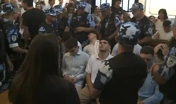 Cinco rugbiers fueron condenados a perpetua y tres, a 15 años de prisión