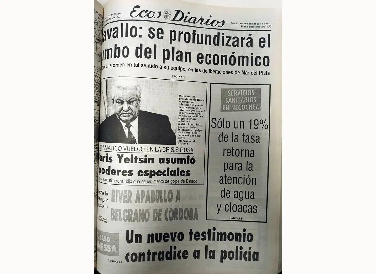 Jueves 25 de marzo de 1993