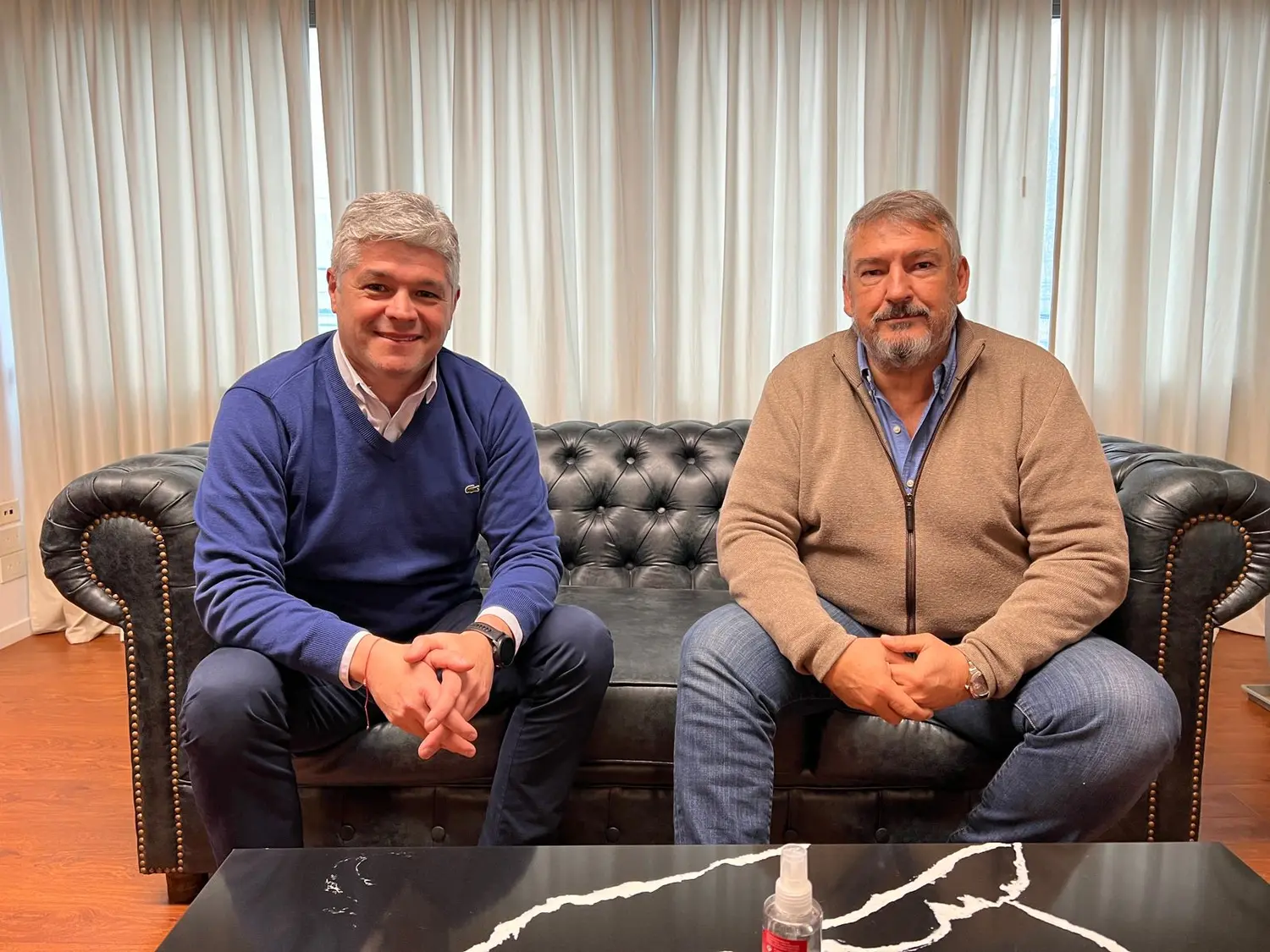 Mauro Velázquez continúa en reuniones con funcionarios