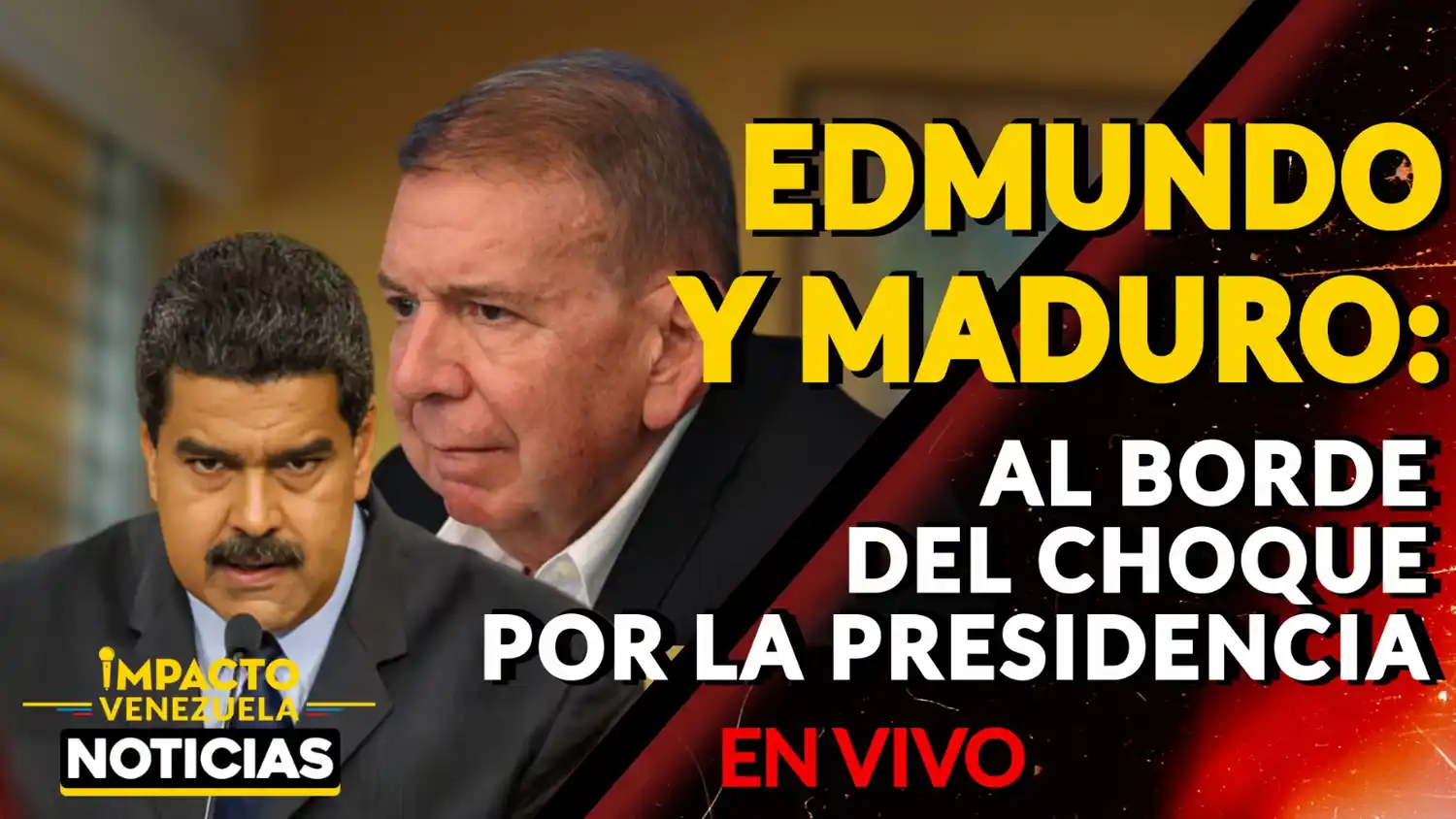EDMUNDO Y MADURO: al borde del choque por la presidencia- VIDEO