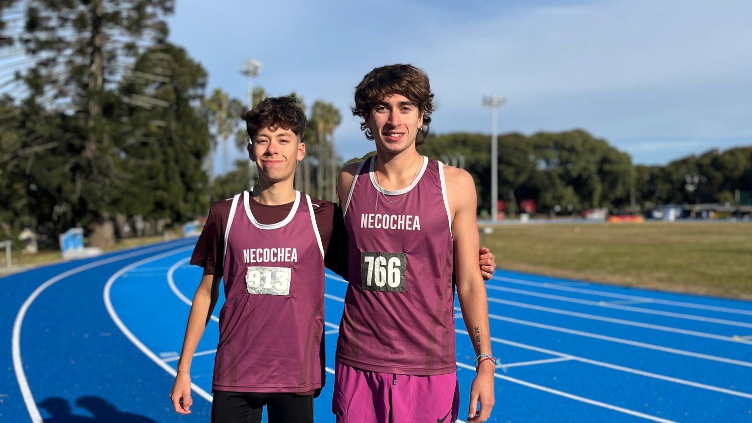 Tiago Rojas y Santino Marchetti