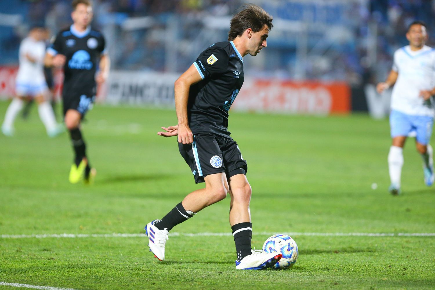 González Metilli participó en la victoria de Belgrano.