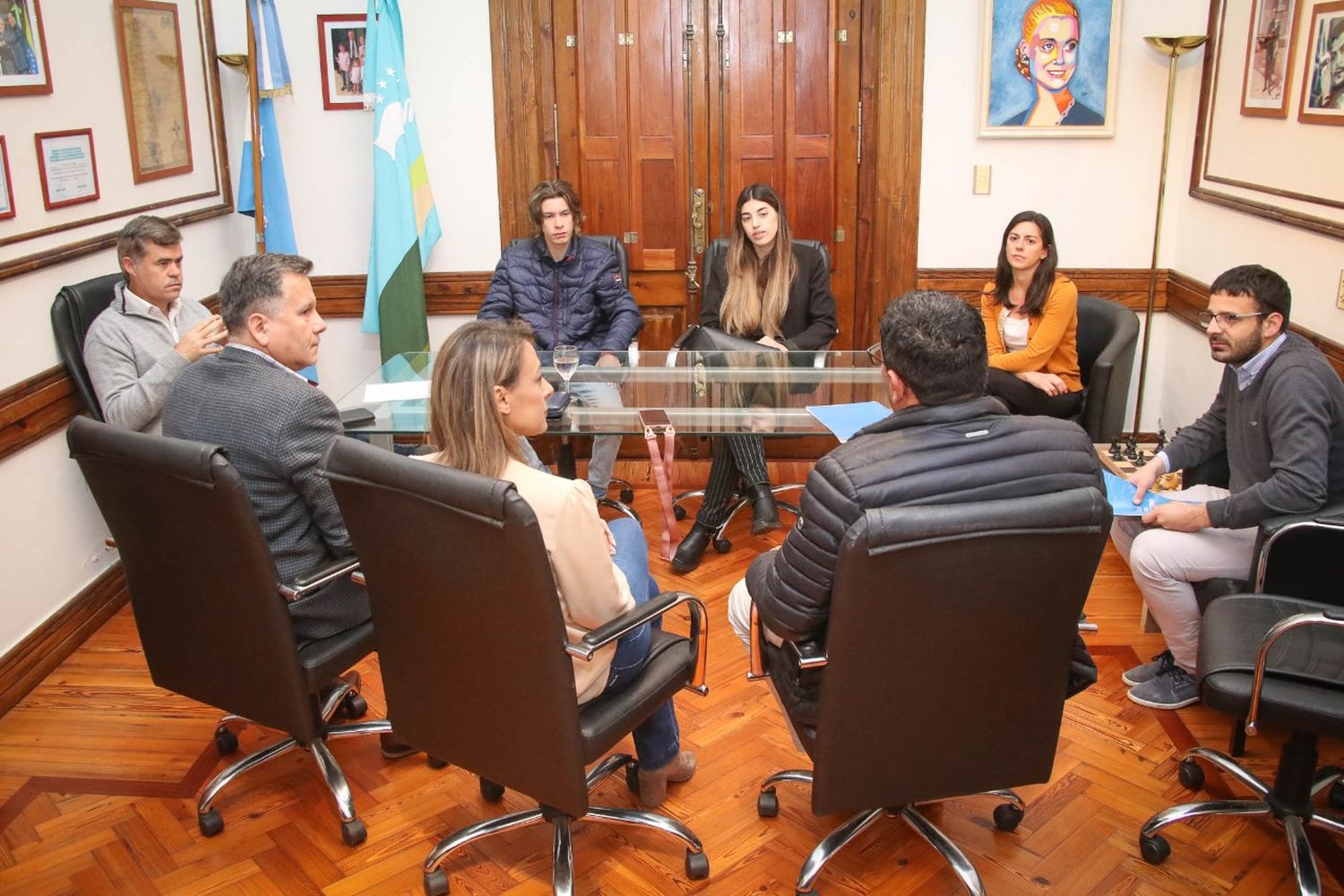 El intendente Piaggio recibió a otra empresa que se instalará en el Parque Industrial Sustentable