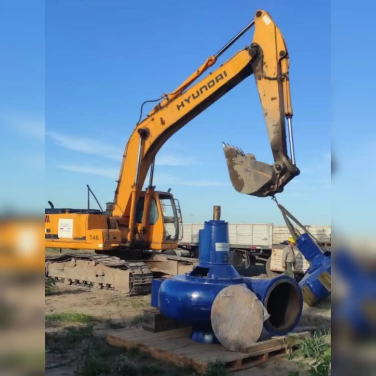 A través del Ministerio de Obras Públicas, se pusieron nuevamente en marcha las obras planificadas para la reparación de la Estación de Bombeo Norte mediante un grupo de máquinas que se encuentran trabajando a todo ritmo.