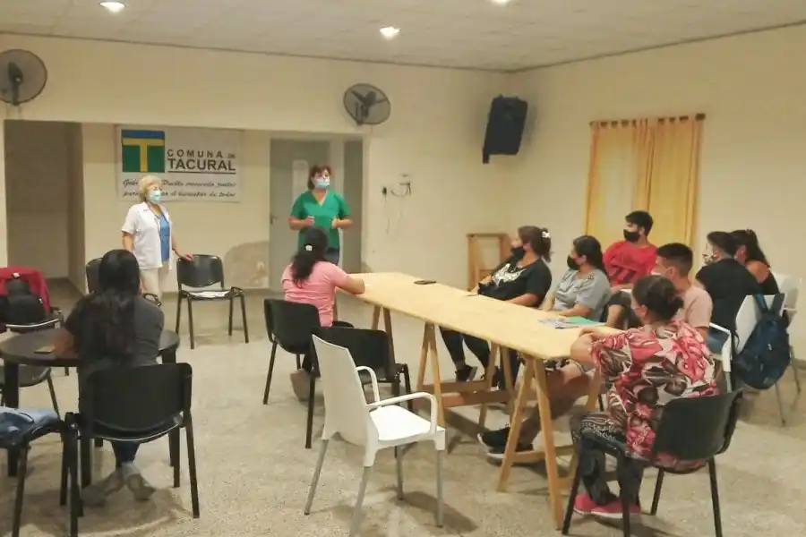 Tacural: Nueva capacitación en el marco del programa Santa Fe más