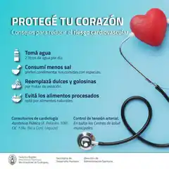 El Municipio brinda consejos para la salud cardiovascular