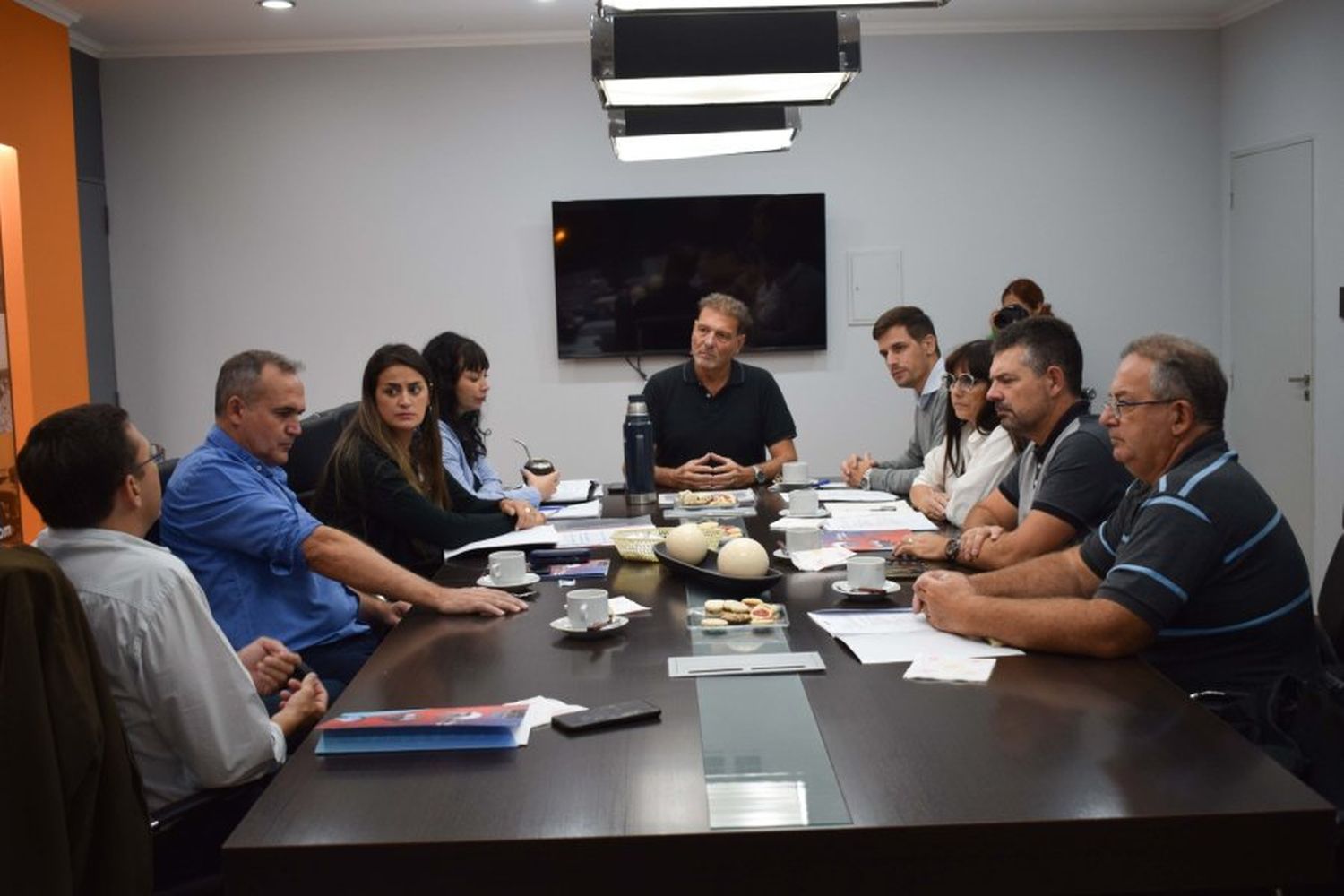 Cocco recibió a concejales de la oposición