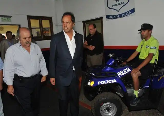 En Mar del Plata, Scioli anuncia el arribo de 210 policías
