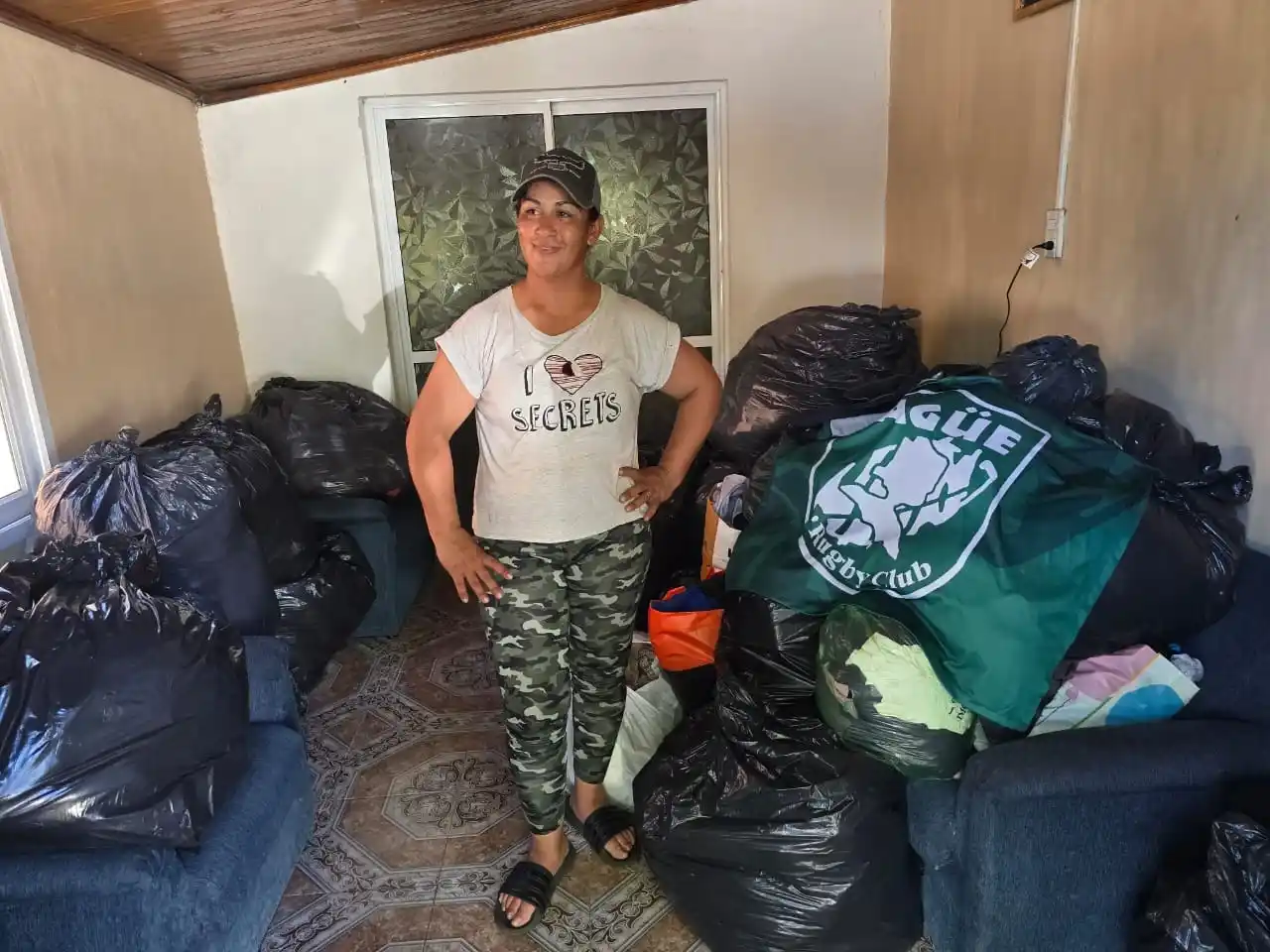 Se distribuyen donaciones tras una nueva edición del rugby solidario