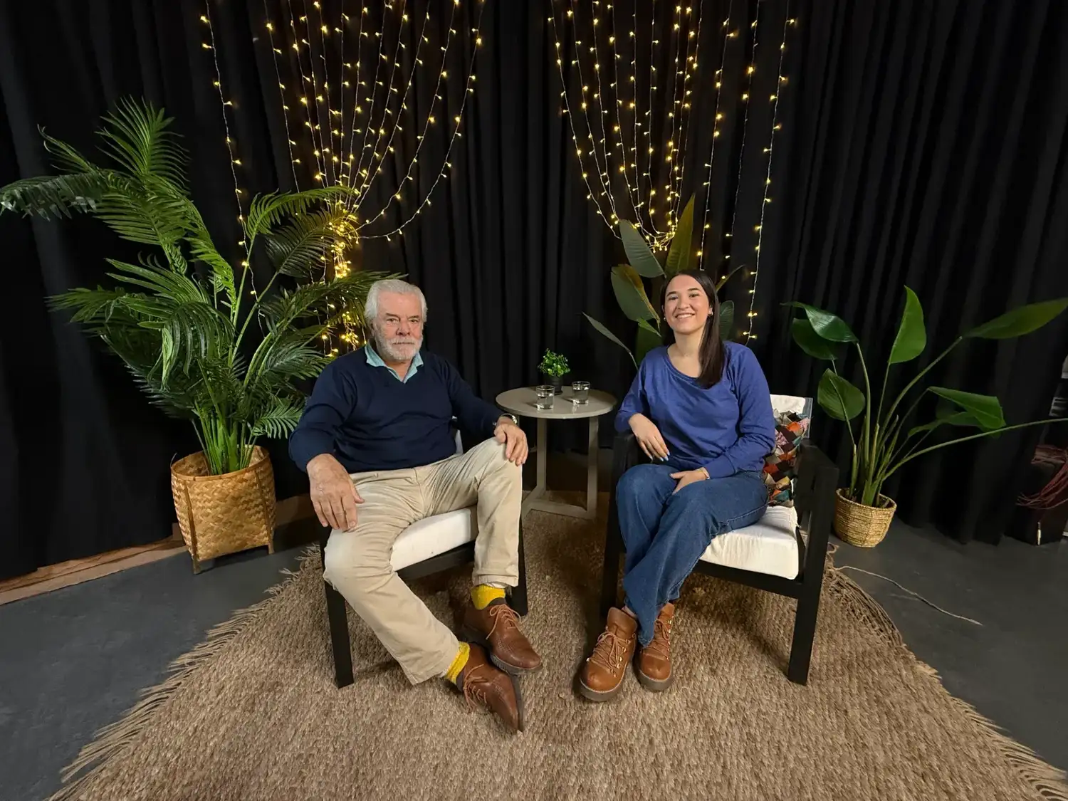El actor Vícto Laplace entrevistado en El Eco