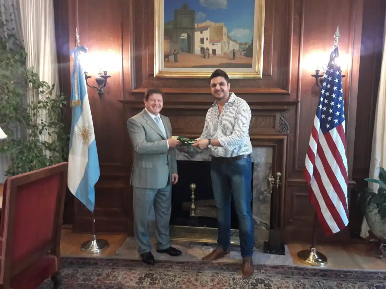 Marcos Pereyra en Estados Unidos