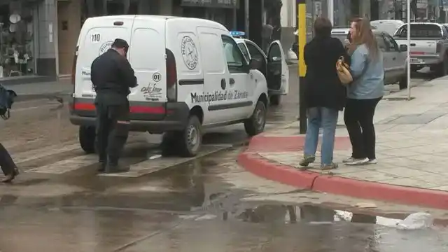 En Zárate multaron a una camioneta de la misma Municipalidad