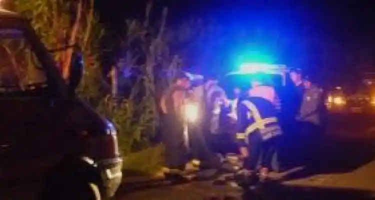 Automovilista ahogado en Vuelta de Obligado