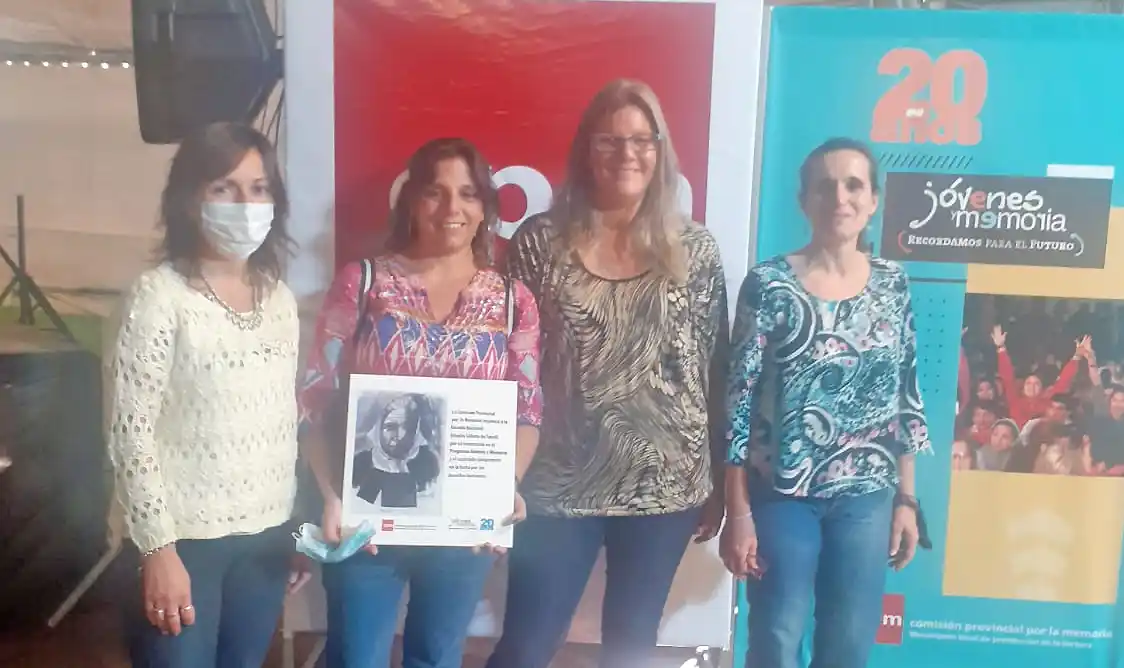 Comisión Provincial por la Memoria reconoce a la Escuela Ernesto Sabato
