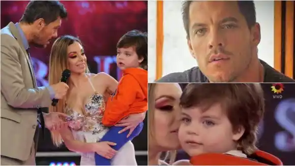 Gisela Bernal fue con su hijo a ShowMatch y se refirió a Francisco Delgado como su padre: “Es muy parecido”