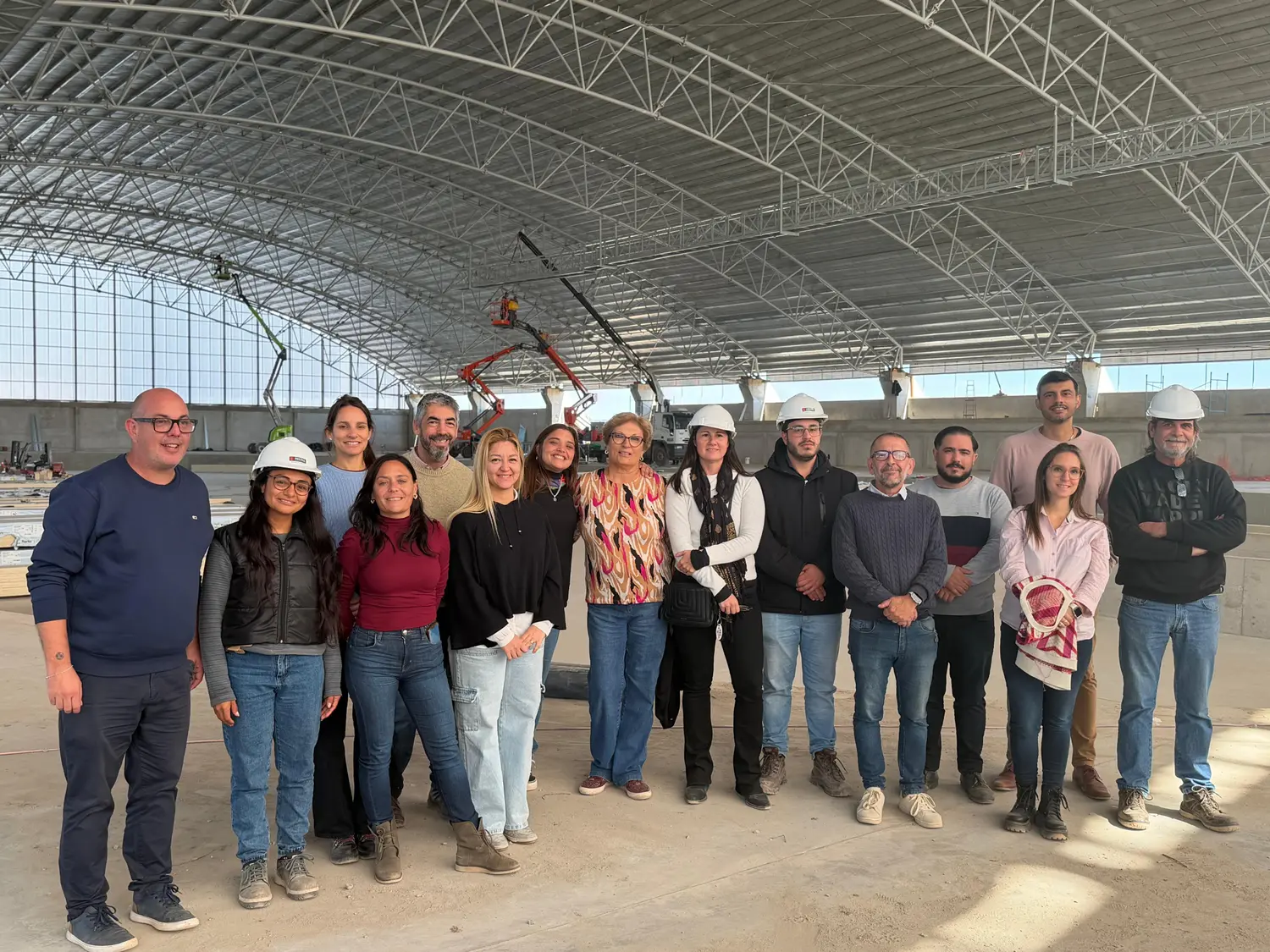 Integrantes del Concejo Municipal de Rafaela visitaron las obras de los Juegos Suramericanos