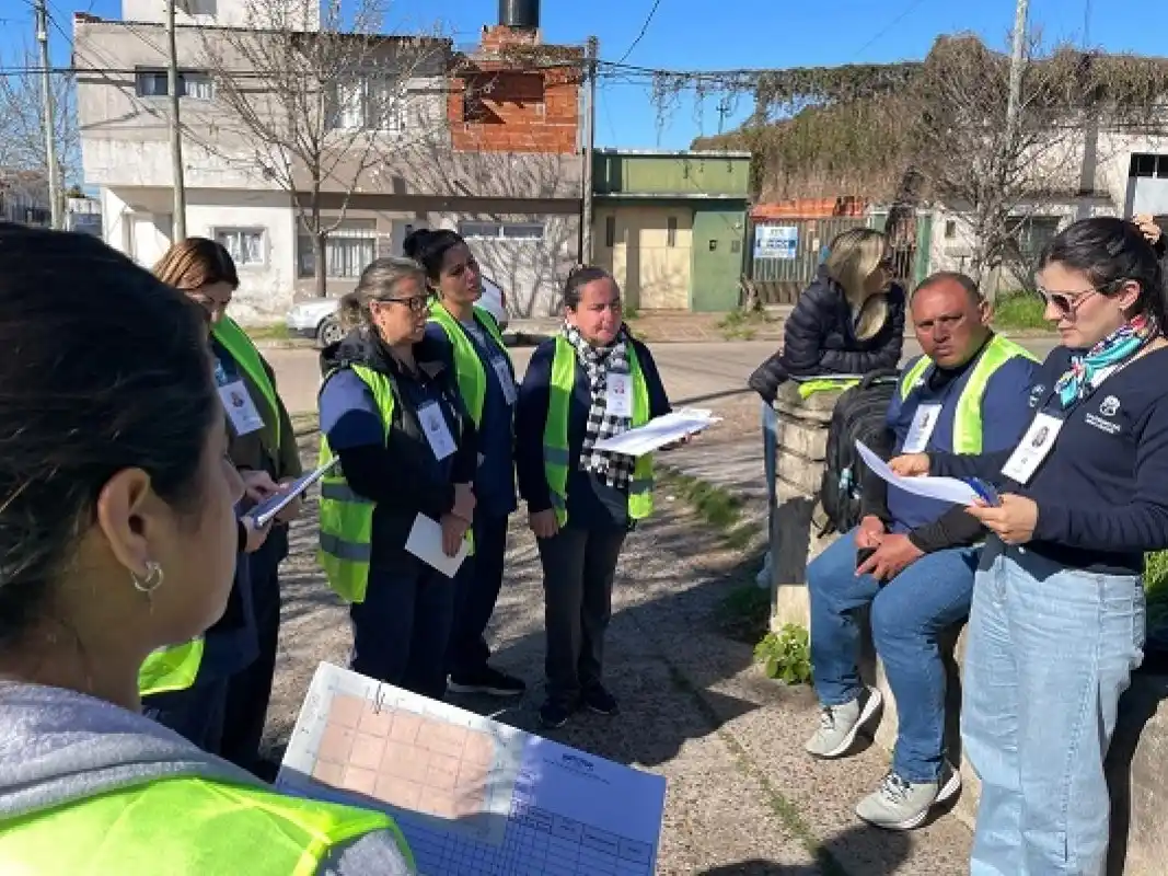 Continúa la campaña “Patio Limpio” en el barrio La Milagrosa