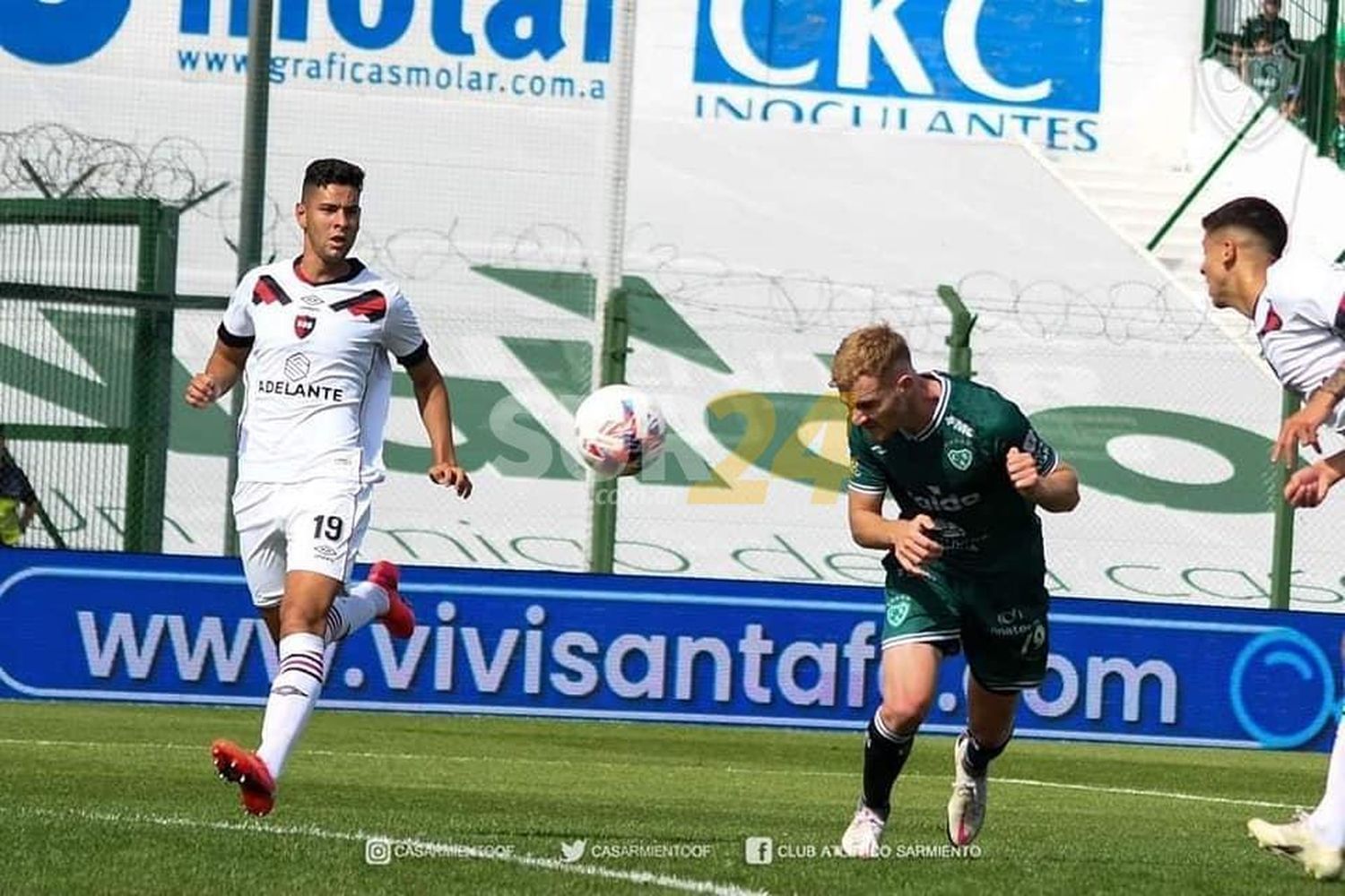 Luciano Gondou tiene el gol en la cabeza