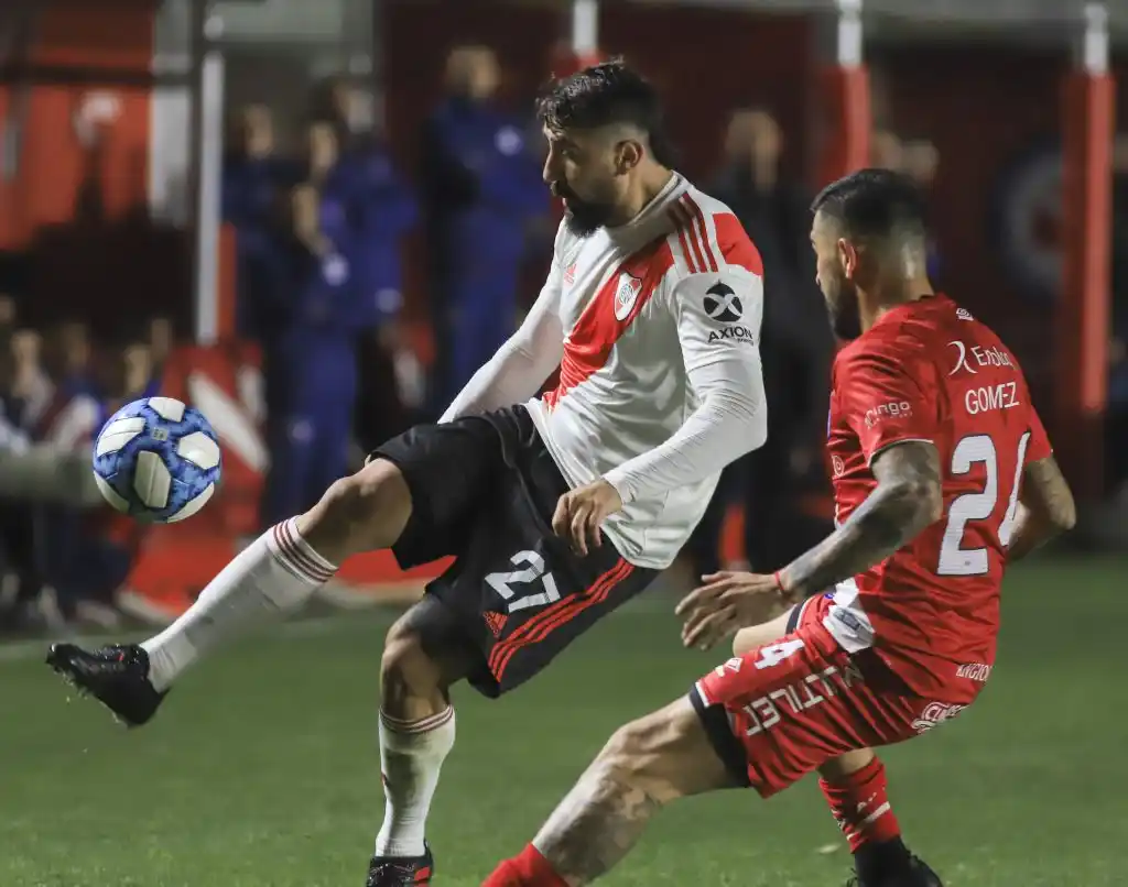 Cuando parecía perdido, River rescató un punto