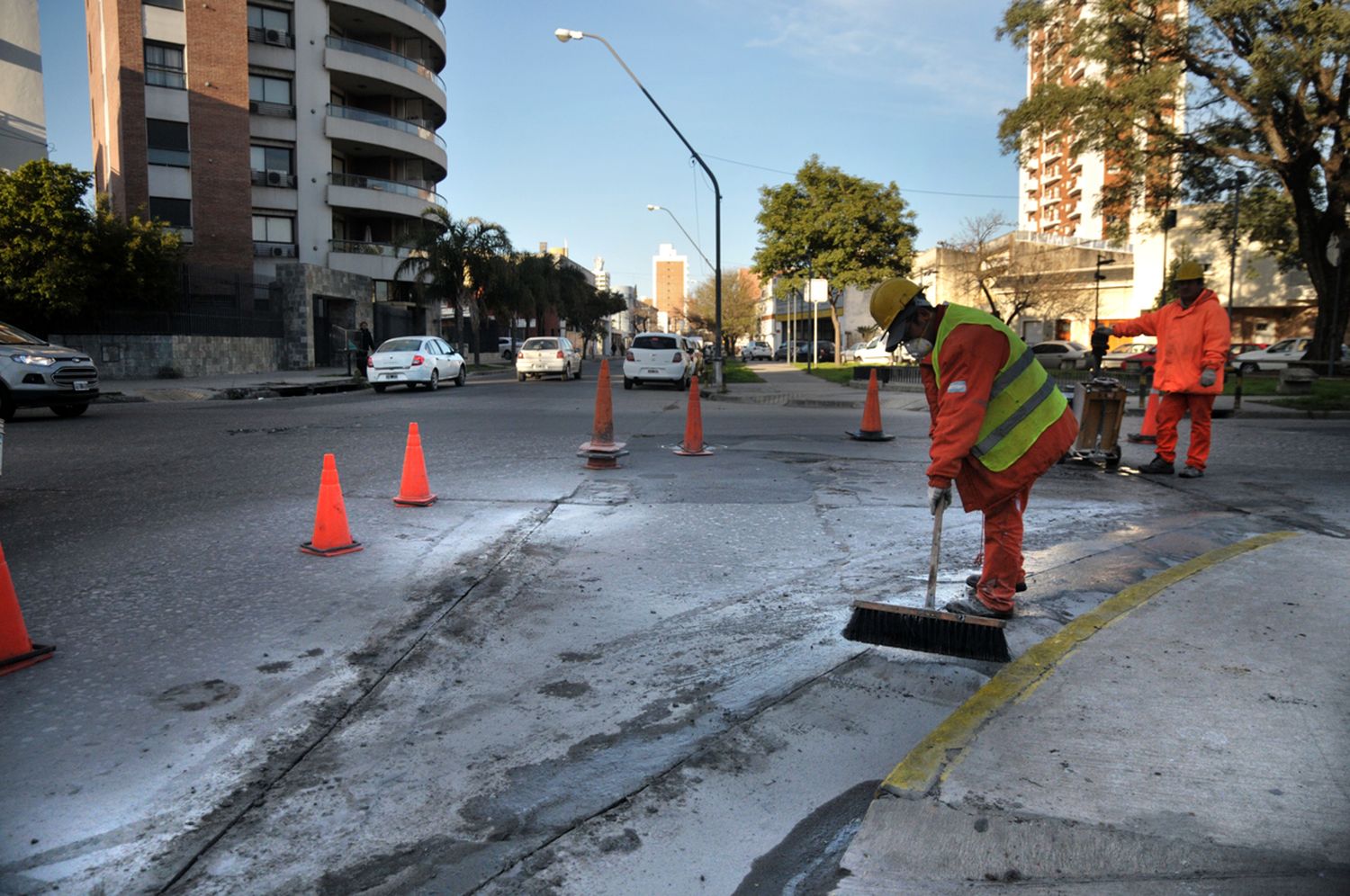 Desvíos de colectivos por obras de bacheo