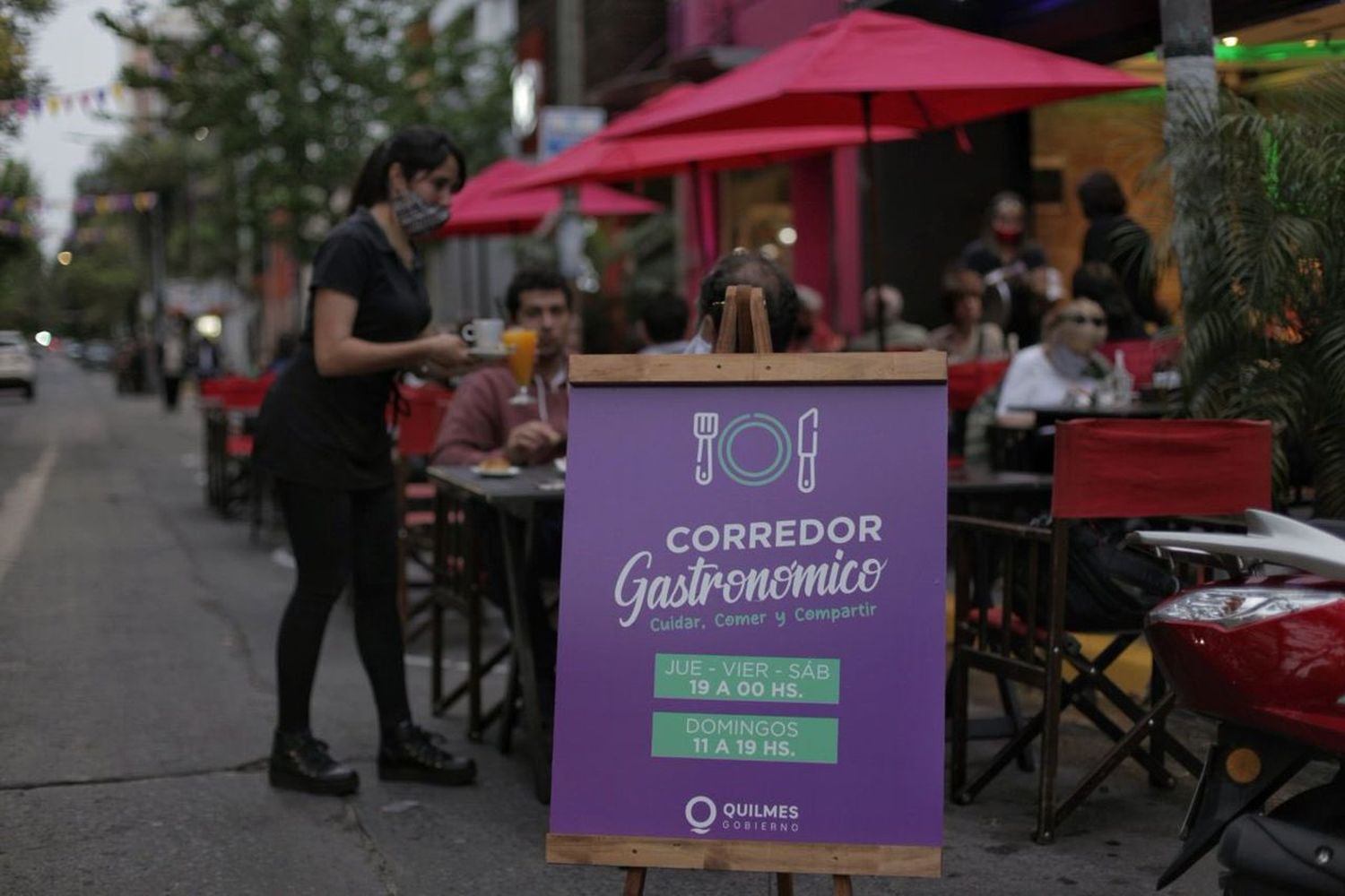 Segunda ola Covid: Quilmes ordena cerrar a la medianoche la actividad gastronómica