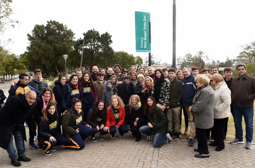El parque del Acuario del Río Paraná se llama Don Ángel Tulio Zof