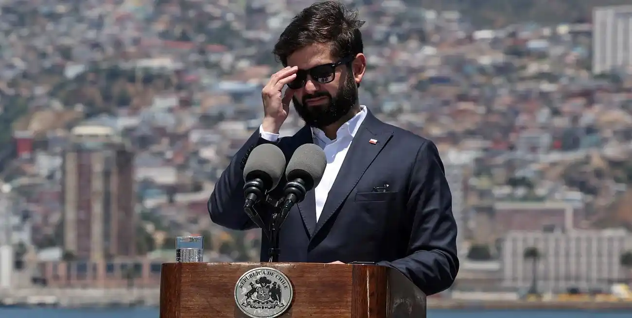 Boric impulsa un mega corredor bioceánico. Crédito: REUTERS.