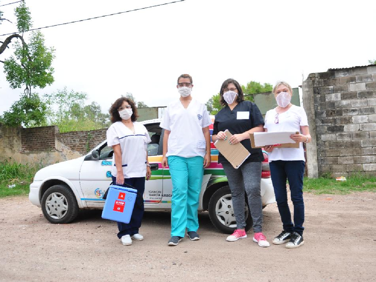 La vacunación a mayores de 65 contra la gripe continúa en barrio Roca