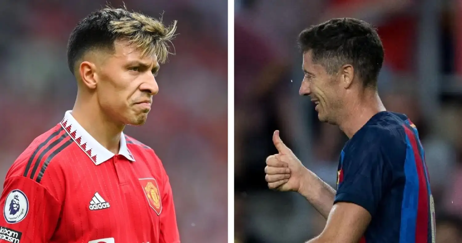 Con Lisandro Martínez, Manchester United le ganó a Barcelona y lo eliminó de la Europa League