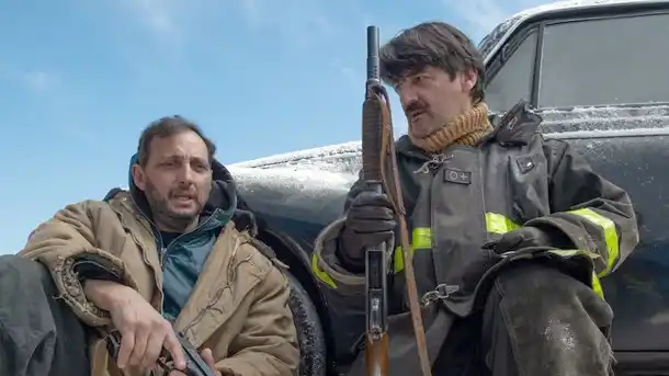 En personaje. Staltari interpreta a Omar