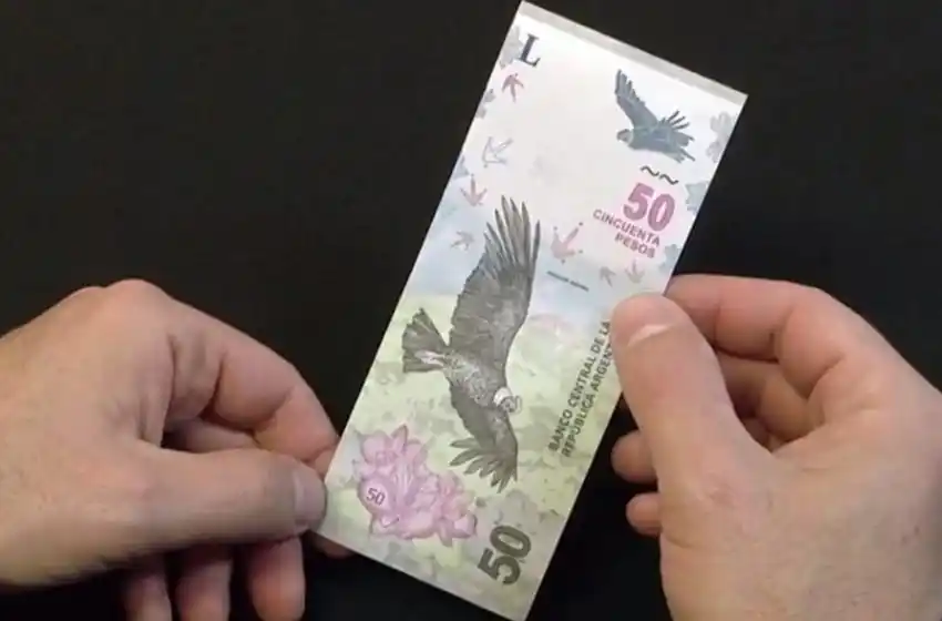 El nuevo billete de 50 pesos ya está en circulación