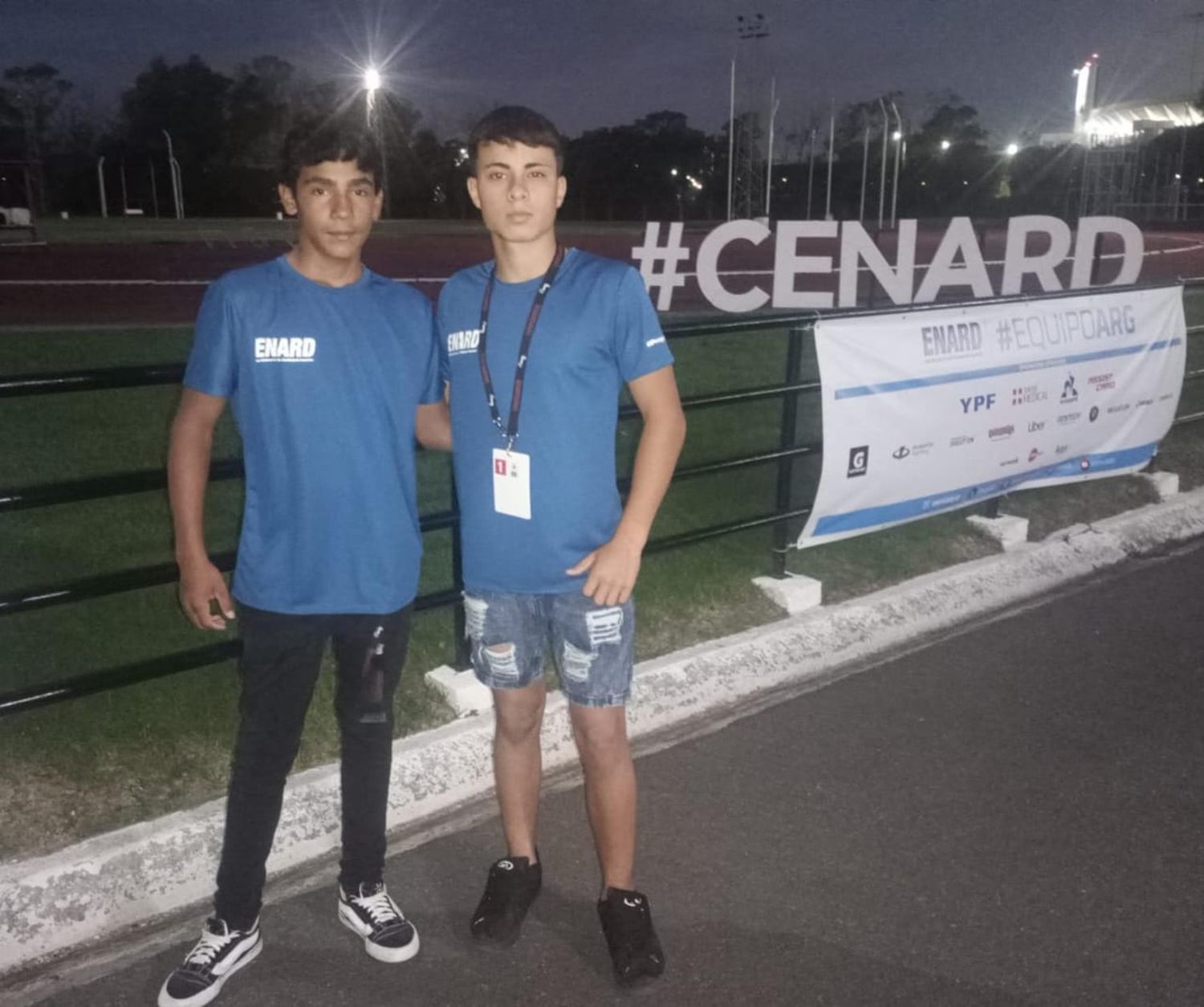 Canotaje: junto a referentes del deporte nacional, Iván Cacho y Thiago González participan del Campus DAR