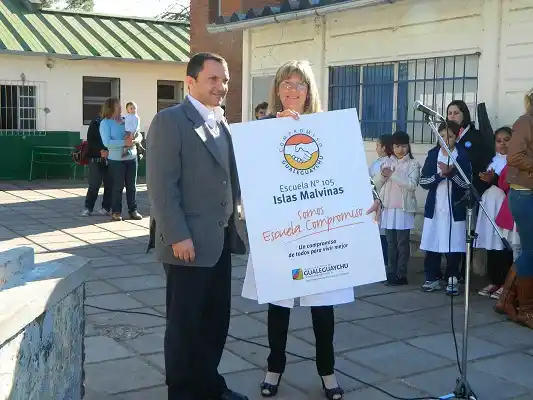 La Escuela Islas Malvinas es la segunda “Escuela  Compromiso” 