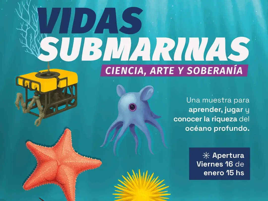 Inaugura la muestra “Vidas Submarinas, ciencia, arte y soberanía”