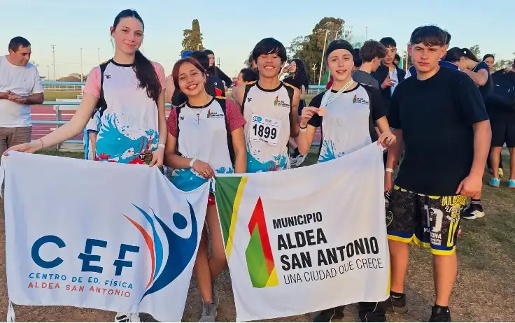 Cuatro atletas de la Aldea San Antonio participaron de las finales provinciales de los Juegos Juveniles Entrerrianos