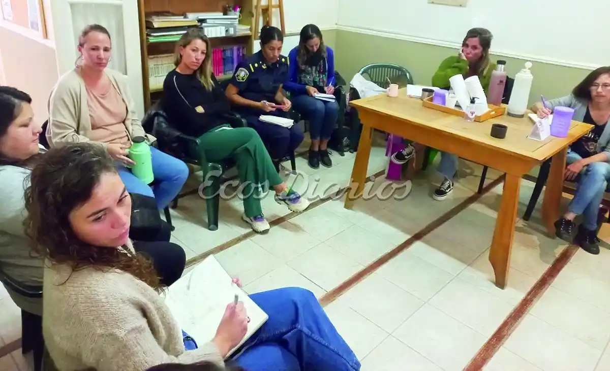Un pasaje. De la charla la reunión en la sede de Psicólogos
