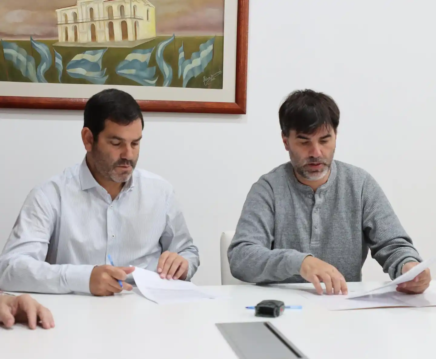 Juan Pablo García y Francisco Echarren.