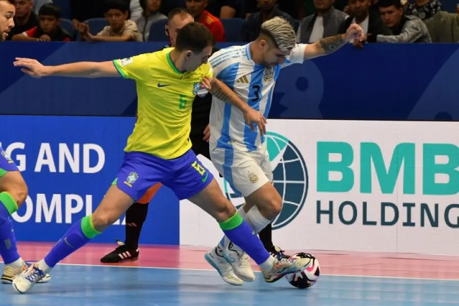 No se pudo: Argentina perdió ante Brasil y salió subcampeón del Mundial de Futsal