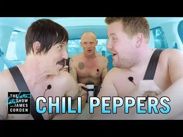 El karaoke de los Red Hot Chilli Peppers y James Corden