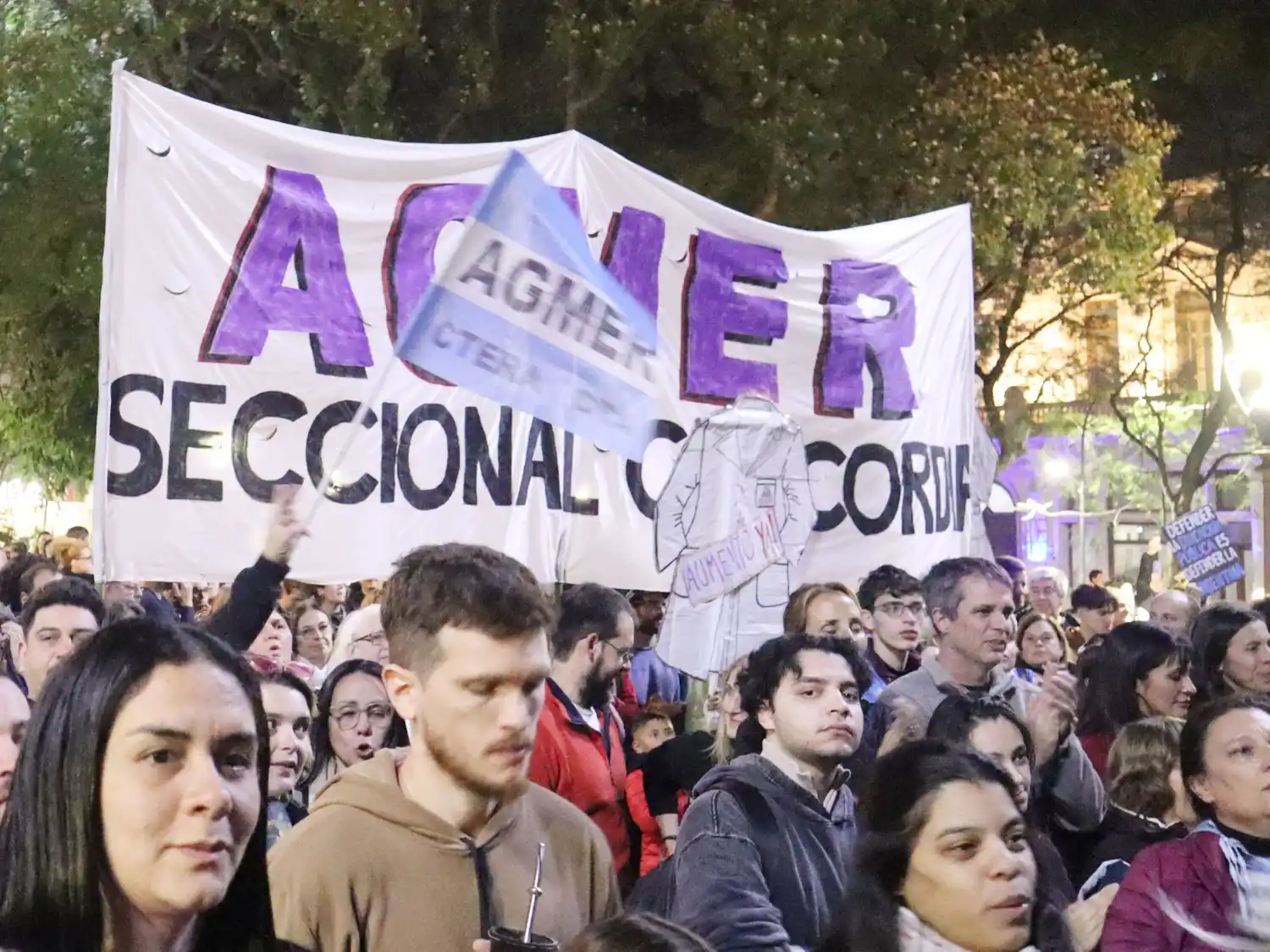 AGMER realiza un paro docente, hoy jueves, en todo Entre Ríos
